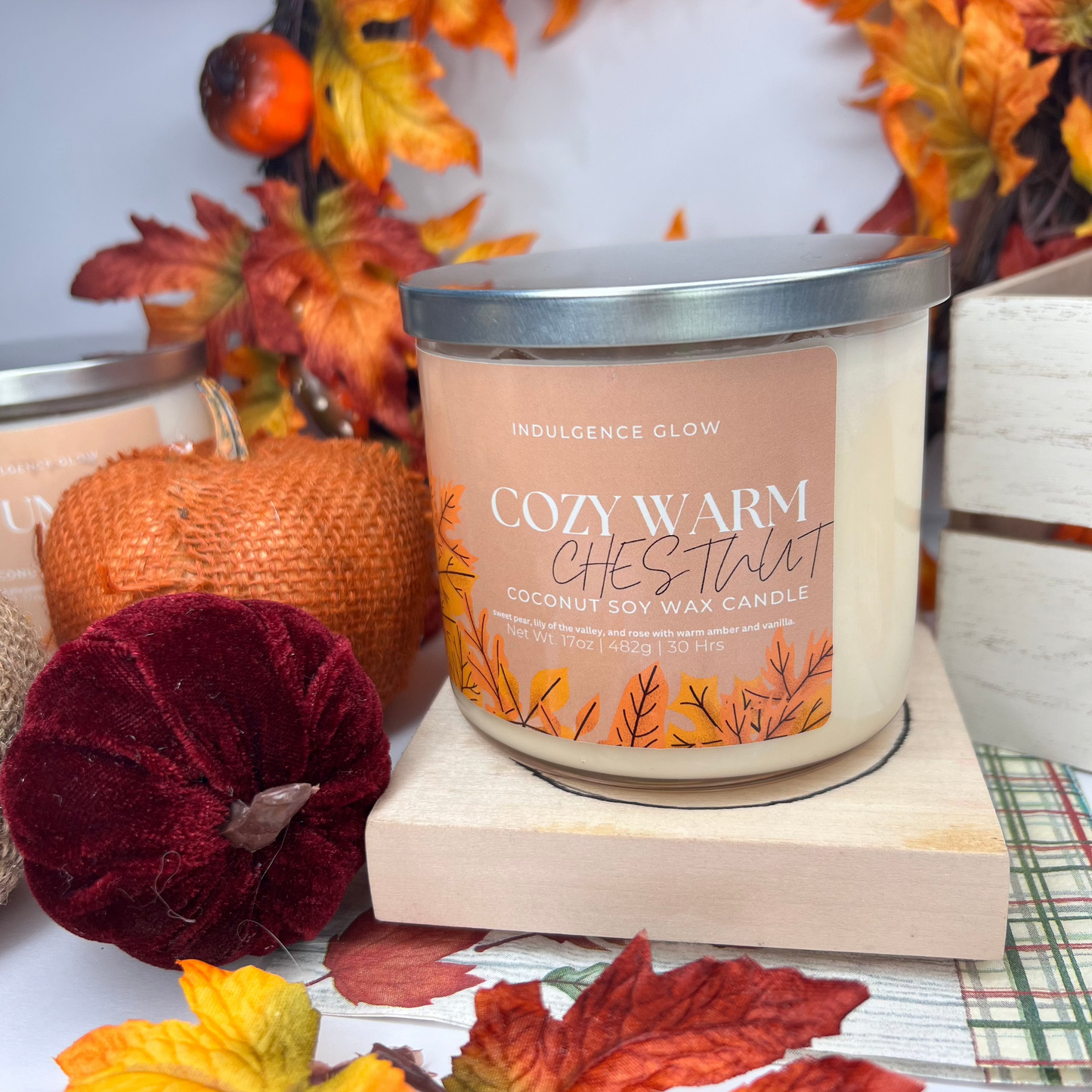 Cozy Warm Chestnut Candle