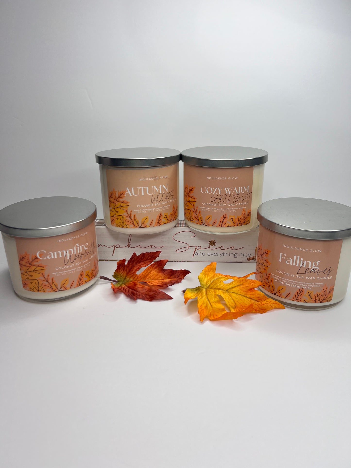 Falling Leaves Candle