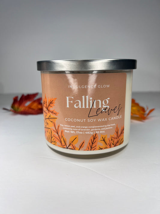 Falling Leaves Candle