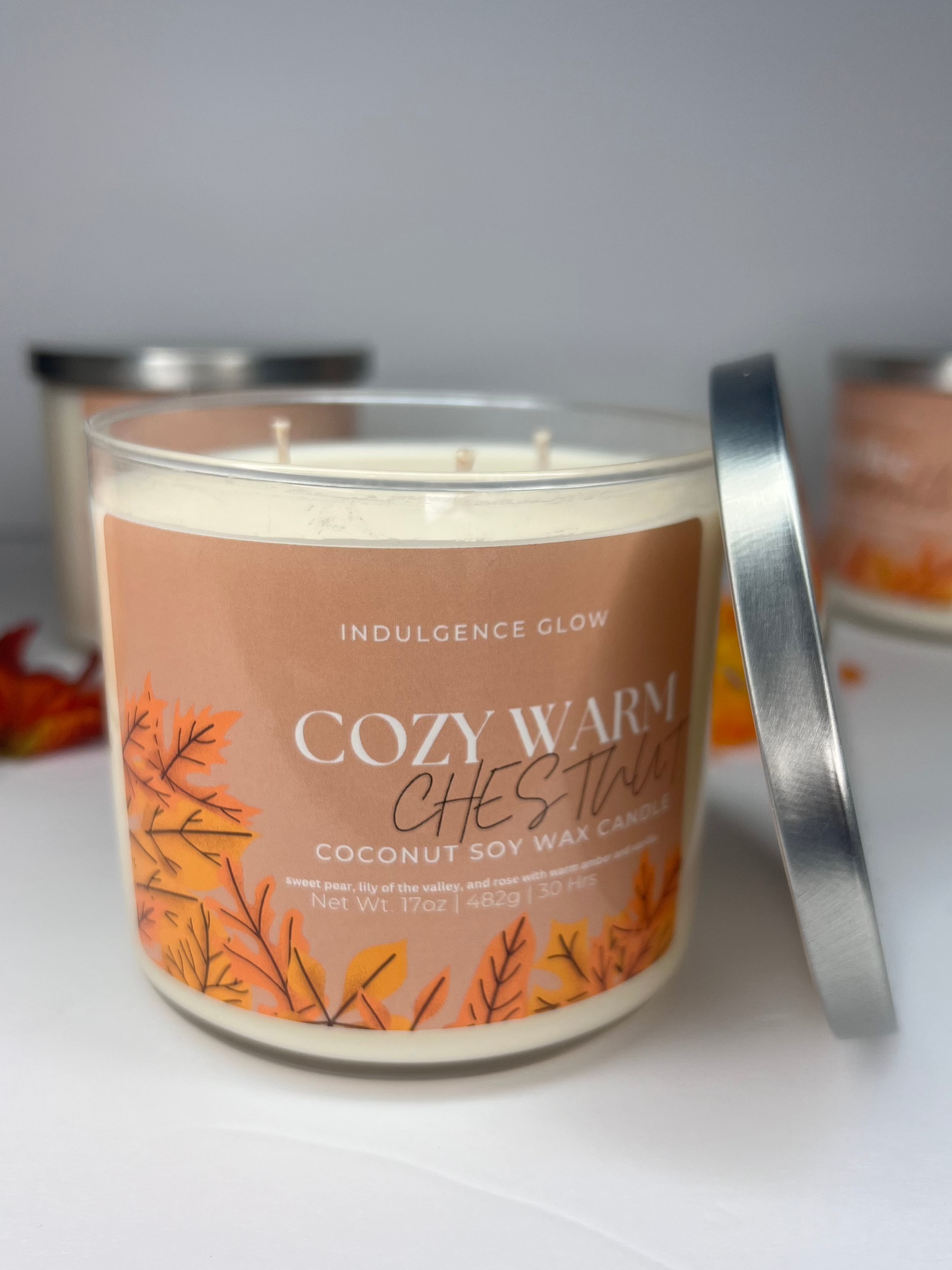 Cozy Warm Chestnut Candle