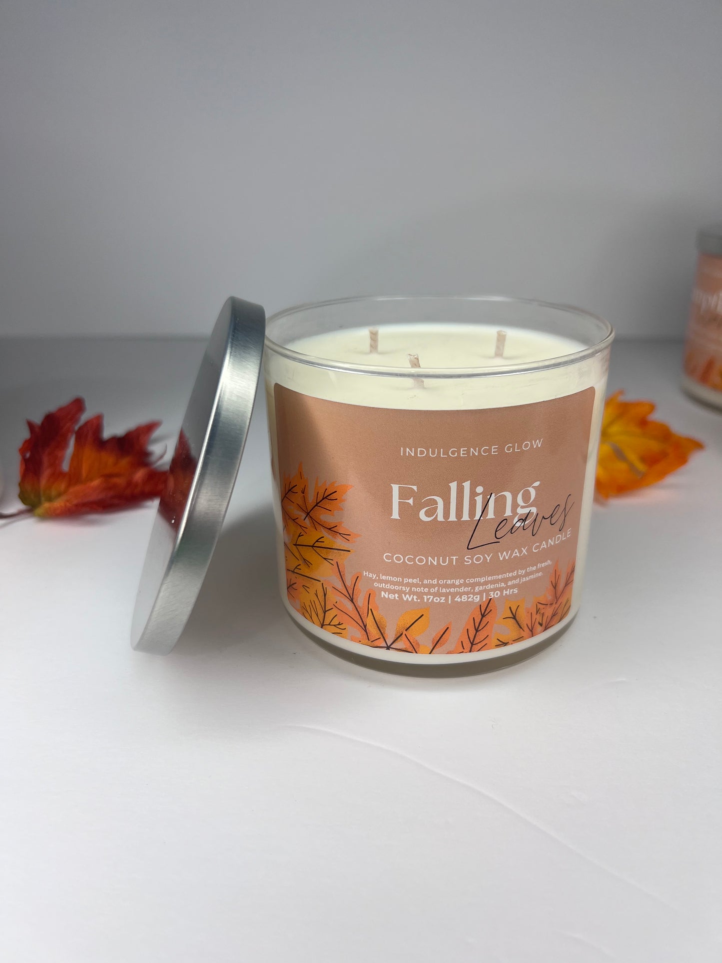 Falling Leaves Candle