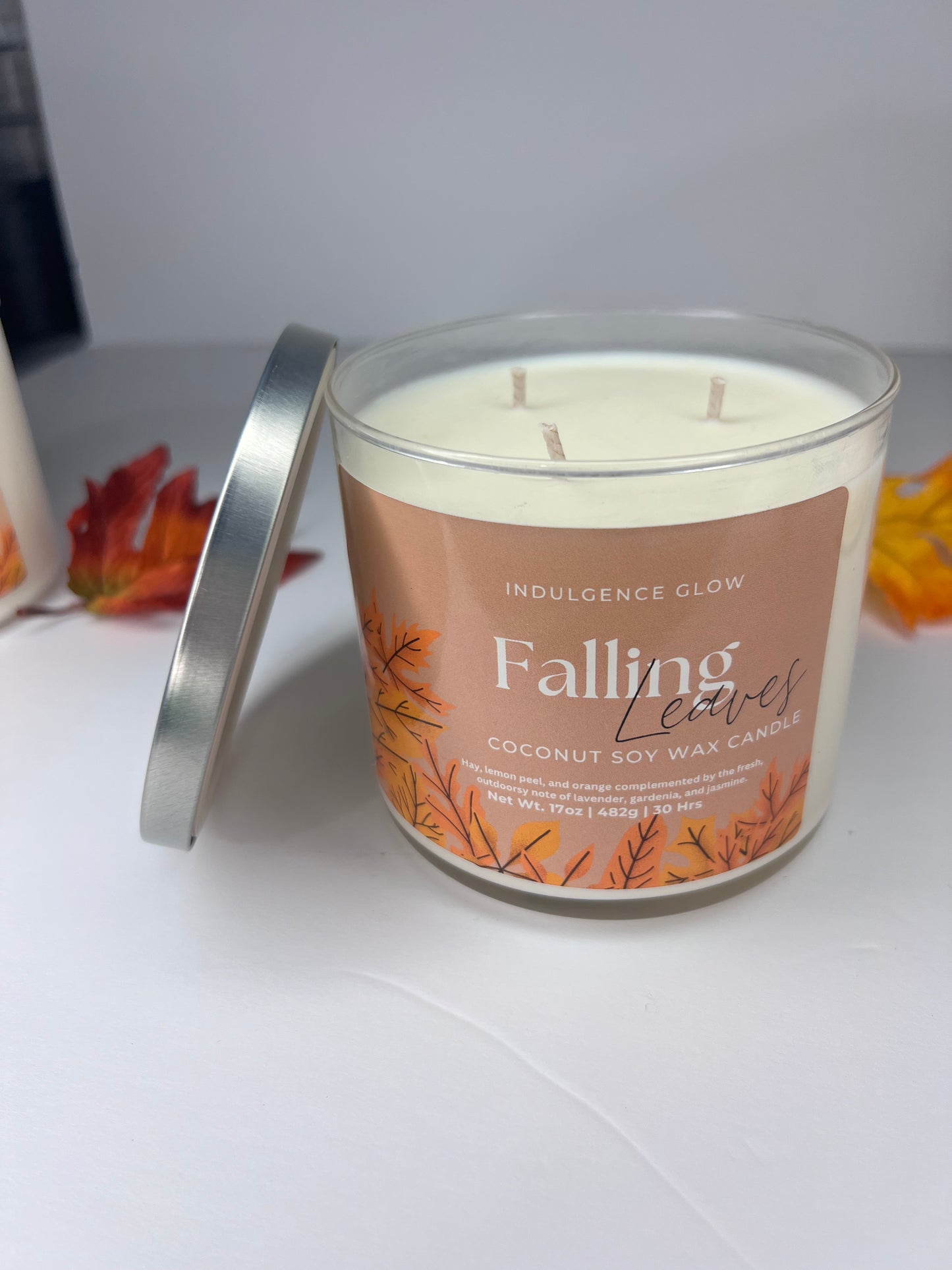 Falling Leaves Candle